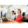 Jabra B2B BIZ 2300 UC Mono Micro Casque Antibruit, Connexion USB avec Fonction Muet et Contrôle de Volume sur Cordon Noir