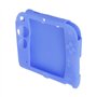Générique Etui Housse Coque de Protection en Silicone pour 2DS - Bleu