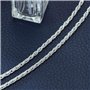 Jovono Boho Colliers avec collier de collier de couches de pendentifs simples et de perles pour femmes et filles (Argent)
