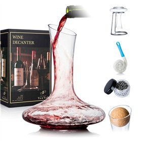 Carafe à Décanter Carafe à Vin avec Un Support de Séchage