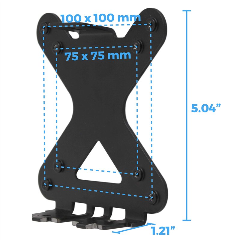 Image secondaire de HumanCentric Adaptateur VESA compatible avec les écrans HP Pavilion 27xw, 25xw, 24xw, 23xw, 22xw, 22cwa, 27cw, 25cw, 24cw, 23cw,