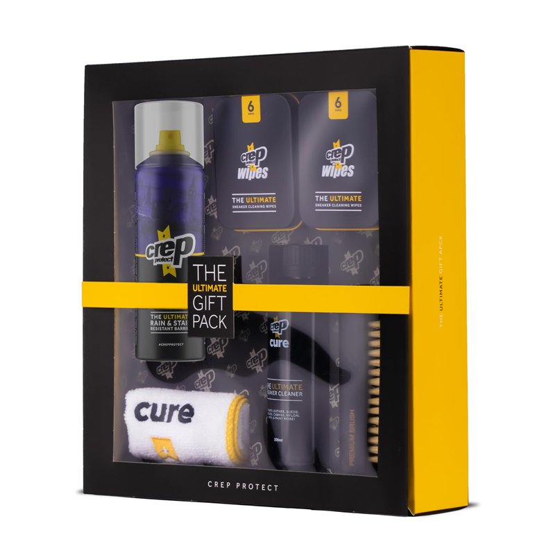 Image secondaire de Crep Protect Le coffret cadeau ultime pour l'entretien des chaussures -Nettoyant pour baskets - Lingettes de nettoyage rapide - 