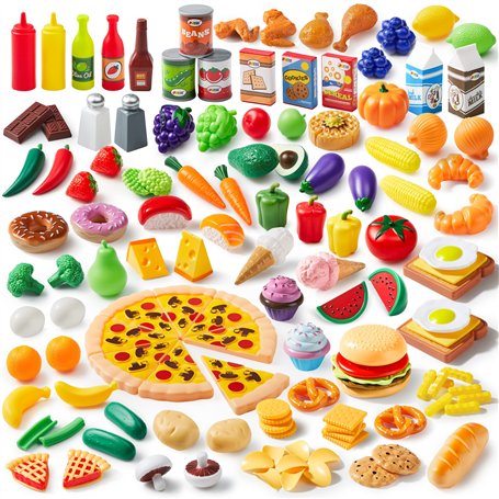 JOYIN Jeu de Cuisine 135 Pièces pour Marché - Simulation