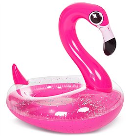 JOYIN Piscine Gonflable Flamingo Flotteur avec scintillements