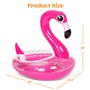 JOYIN Piscine Gonflable Flamingo Flotteur avec scintillements, Tubes pour flotter, Plage Fun floaties, Piscine Jouets, Summer Pa