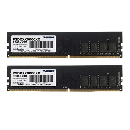 Patriot Memory Série Signature Kit de mémoire DDR4 2666 MHz PC4-21300 16Go (2x8Go) C19 - PSD416G2666K