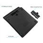 Helect H1006 Calculatrice de Bureau à 12 Chiffres, Fonction Standard d'affaires Calculateur de Bureau, Argent