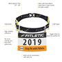 FITLETIC Ceinture Dossards et Porte Gels Rose Fluo Sacs Banane Running Adulte Unisexe, Taille Unique