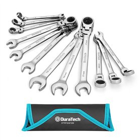 DURATECH Jeu de Clés à Cliquet Articulées