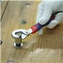 WORKPRO Clés Réglables Serre-Ecrou Multifonctionnelles Kit de Clés Universelles 2-pièce