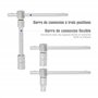 WORKPRO Coffret de Douilles et Embouts 108 Pièces avec Clés à Cliquet 1/2" et 1/4" (72 Dents), 2 Rallonges, Porte Embout et Univ