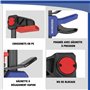 WORKPRO Jeu de 2 Serre-joints à une Main en Acier et Nylon pour une Fixation Précise, Largeur de Serrage de 305 mm, Force de Ser