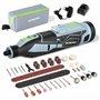 WORKPRO Outil Rotatif Multifonction sans Fil 12V avec 114 Accessoires