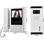 3 pouces Interphone Vidéo Interphone Filaire Interphone Système 700TVL Caméra de Vision Nocturne IR + 3 Moniteur Intéri