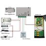 uoweky 4,3 pouces Interphone Vidéo Interphone Filaire Interphone Système 700TVL Caméra de Vision Nocturne IR + 3 Moniteur Intéri