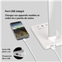 SLATOR Lampe de Bureau LED, Dimmable 5 Modes de Couleur 10 Niveaux de Luminosité, Flexible Contrôle Tactile Protection des Yeux,