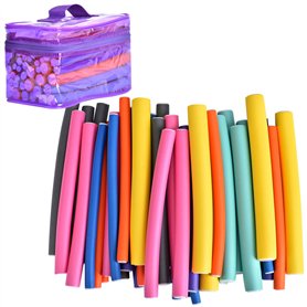 Queta Bigoudis Cheveux Bigoudi Set Bigoudi en Mousse Coiffure Outil pour Femmes (42Pcs)