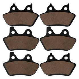 Plaquettes de frein avant et arrière pour Harley-Davidson Road King