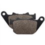 Cnornus Plaquettes de Frein Avant et Arrière pour Harley Davidson XL 883C Sportster Custom 2004-2010 XL 883 Sportster STD 2004-2