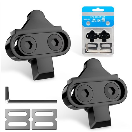 Cales de vélo compatibles avec Les pédales sans Clips