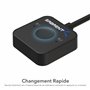 SABRENT Commutateur KVM Entrées USB C 2 ports, sorties USB-C 2 ports avec 60W PD Chargeur | 2 ports USB | HDMI 4K@60Hz pour desk