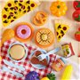 JOYIN 200 pièces Enfants Jouent à la Nourriture Deluxe Jeu de Simulation Ensemble de Nourriture Jouet Nourriture Jouer Accessoir