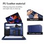ProCase Portfolio A4 en Simili Cuir, Porte Bloc-notes pour Record de Réunion/RDV Affaires, Housse Document avec Papiers Écrit, P