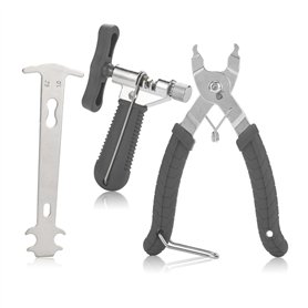 QKURT Ensemble d'outils de vélo (3 pièces) - Outil de dérive chaîne
