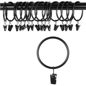 OOTSR Draperie Rideau Clips avec des Anneaux (Φ50mm