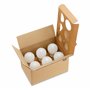Amazon Basics Lot de 6 ampoules LED Culot Edison à vis E27 10 W (equivalent 75 W) Blanc chaud Intensité non variable