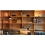 Amazon Basics Lot de 6 ampoules LED Culot Edison à vis E27 10 W (equivalent 75 W) Blanc chaud Intensité non variable