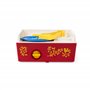 Fisher Price Classiques 1697 Boîte à musique Tourne-disque, jouet musical pour bébé, jouet éducatif interactif avec 10 chansons,