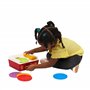Fisher Price Classiques 1697 Boîte à musique Tourne-disque, jouet musical pour bébé, jouet éducatif interactif avec 10 chansons,