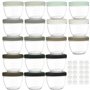 Youngever Lot de 18 Pot de Conservation Bebe 120ML