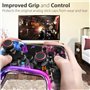 Fosmon Capuchon de Remplacement pr Joystick de Manette [4 Pack] Silicone Étui Protection de Pouce pr Manettes PS4 / PS3 | Xbox O