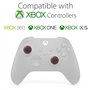 Fosmon Capuchon de Remplacement pr Joystick de Manette [4 Pack] Silicone Étui Protection de Pouce pr Manettes PS4 / PS3 | Xbox O