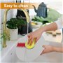 Couvercle Anti-éclaboussures, Universel Couvercle Anti-projections Creme Batteur D'oeufs Anti Eclaboussure Cuisine Silicone Couv