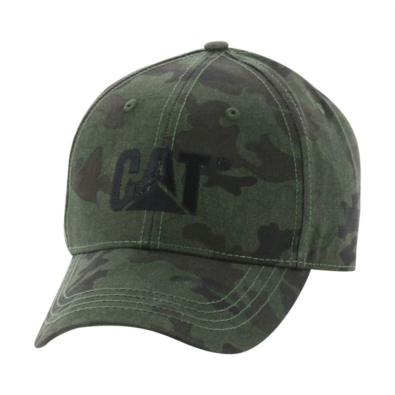 Caterpillar Men's Trademark Cap, Night Camo, One Size