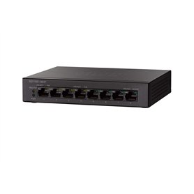 Cisco Commutateur non géré SG110D-08HP avec 8 Ports Gigabit Ethernet (GbE) plus 32 W PoE