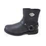 HARLEY-DAVIDSON Scout Homme Bottes de Motard Noir EU45 Cuir Regular/Coupe Standard
