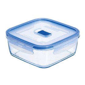 Luminarc m283365 – Taper hERMETICO de Verre carré 16 x 16 x 7 cm