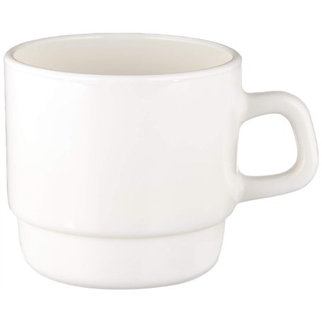 Arcoroc Intensity-Set Lot de 12 tasses à café et lait en verre Zenix 22 cl