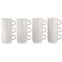 Arcoroc Intensity-Set Lot de 12 tasses à café et lait en verre Zenix 22 cl