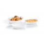 Luminarc - Set de 3 Plats ovales Blanc Smart Cuisine Carine 250°C - Plats à Four en Verre Innovant - Légers et Extra-Résistants