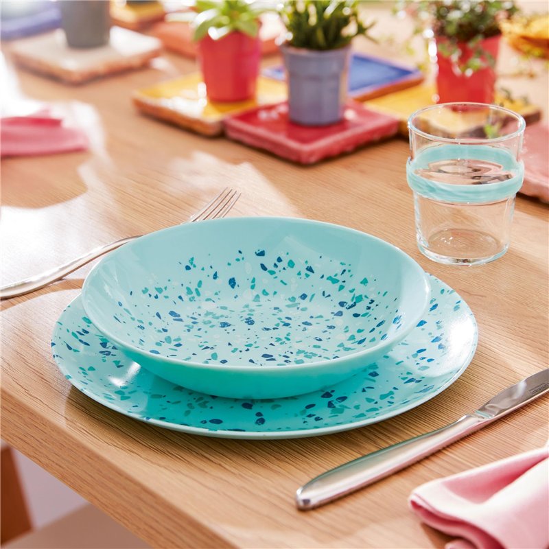 Image secondaire de Luminarc Venizia Assiette Creuse Turquoise D20cm