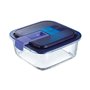 Luminarc Easy Box Récipient carré hermétique en verre 16 x 16 x 6