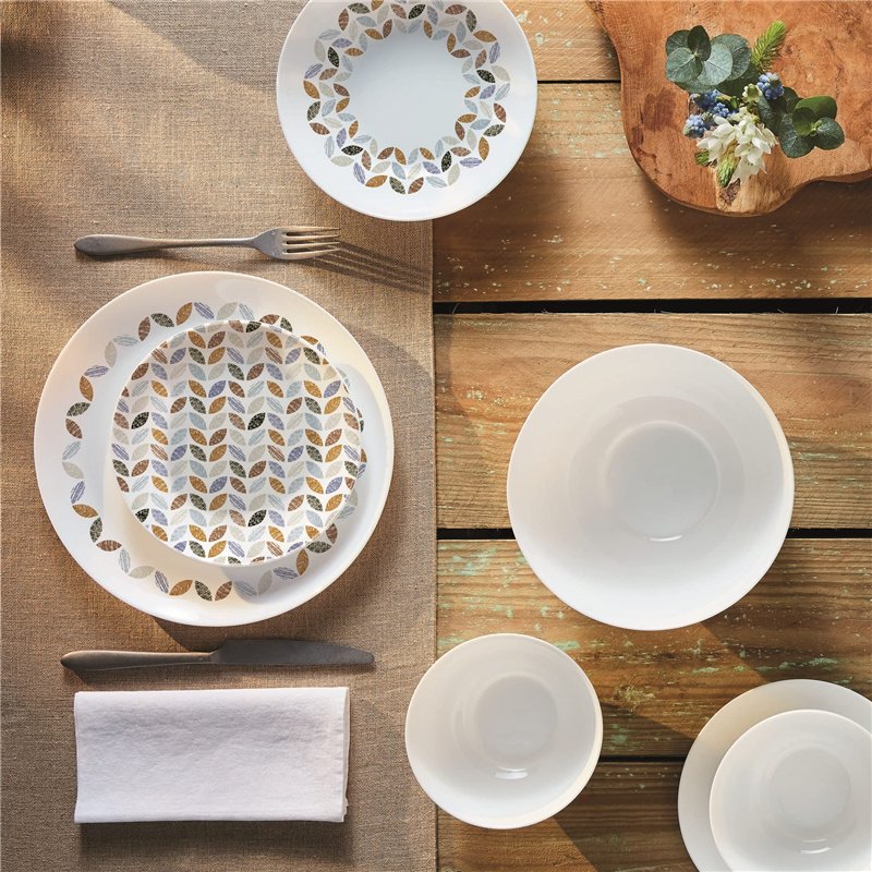 Image secondaire de Assiette creuse 20 cm Florescence