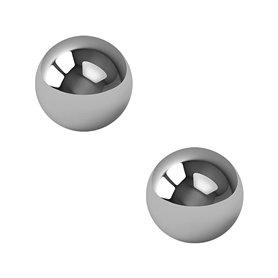 Othmro Lot de 2 G10 25 mm Billes de Roulement en Acier Inoxydable pour l'automobile l'industrie la Mécanique l'instrumentation