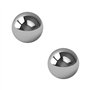 Othmro Lot de 2 G10 25 mm Billes de Roulement en Acier Inoxydable pour l'automobile l'industrie la Mécanique l'instrumentation