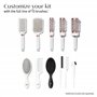 T3 Volume Brosse Brosse à Cheveux Ronde Ronde à Revêtement Céramique Brosse Soufflante Ronde Ventilée Soies Résistant à la Chale